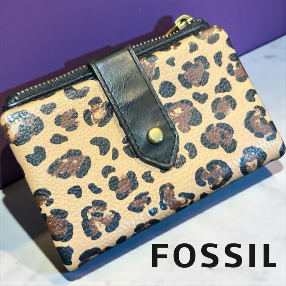 Fossil Lainie Multifunction Wallet in Cheetah Pri… - image 3